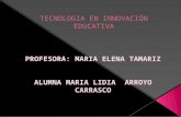 Tecnologia en innovación educativa