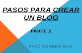 Pasos para crear un blog parte 2