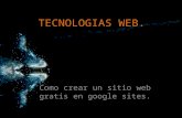 Tecnologias web