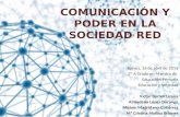 Trabajo grupo comunicación y poder en la sociedad red