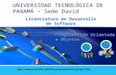 Programación Orientada a Objeto - Ing. Ricardo Samudio Pinto