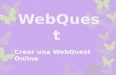 Como crear una webquest online