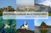 Patrimonio cultural de la humanidad