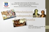 Movimientos preindependentistas en Venezuela