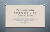 Cartilla ll periodo (pensamiento teológico y el feudalismo)