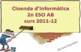 Cloenda 2n ESO AB - curs  2011 12
