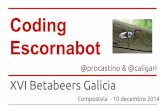 Coding escornabot (betabeers sqc)