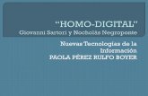 Homo videns y Ser digital