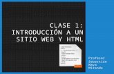 Sitio Web / Introducción a HTML