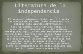 Literatura de la independencia