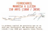 FFCC de Manresa a Lleida part1 Les estacions