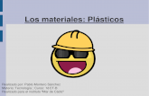 Materiales: Los plásticos