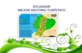 Ecuador mejor destino turístico