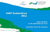 Asamblea AveAgua 2011: GWP Sudamérica