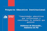 PowerPoint Proyecto Educativo