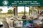 Restaurante con menús para bodas en Alicante “ Bonalba”  cerca de San Juan y el Campello