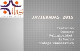 Javieradas 2015 desde Jesuitinas Pamplona: X Aniversario de la carrera por relevos.