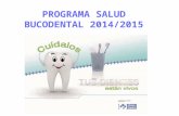 Presentación programa salud bucodental 2014 2015