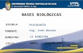 Bases Biológicas (II Bimestre)