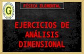 C4 física   análisis dimensional - 4º