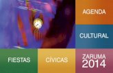 Agenda Cultural Fiestas Cívicas zaruma 2014