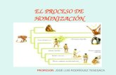 Proceso de hominización 1 ero anatomía
