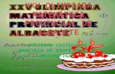 XXV Olimpiada Matemática Provincial de Albacete