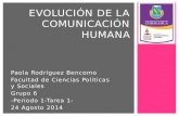 T1.c. Evolución de la comunicacion humana