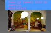 Presentación biblioteca CEIP Miguel de Cervantes Jerez