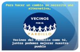 Vecinos por el Pardillo - Proyecto - El Pardillo es tu casa, tu decides!