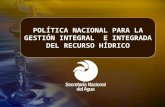 Enlace Ciudadano Nro 209 tema:política integral del agua