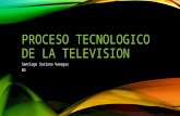 Proceso tecnologico de la television soro