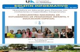 Boletin informativo volumen 3 - II Encuentro Nacional Diciembre 2014