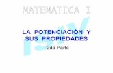 3 - Potenciación 2da Parte - Matemática I - Instituto ISIV