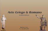 Características Artes Griego y Romano