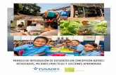 Modelo de integración de esfuerzos en Concepción Batres: resultados, mejores prácticas y lecciones aprendidas