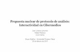 Propuesta nuclear de protocolo de análisis: Interactividad en cibermedios