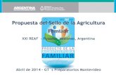 Propuesta del Sello de la Agricultura Familiar en Argentina