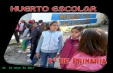 Presentación huerto escolar 26 de mayo de 2014. Colegio Público Meléndez Valdés. Salamanca.