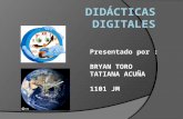 Didácticas digitales 1101 GBM