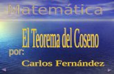 Teorema del coseno por Carlos Fernández