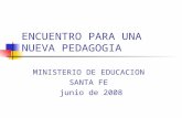 Encuentro Para Una Nueva PedagogíA El Cambio Posible.