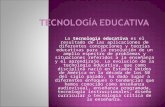TecnologíA Educativa Diapositivas