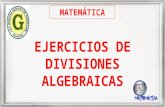 C2 mate   ejercicios de divisiones algebraicas - 3º