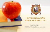 Investigacion educacional ciencia