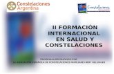II FORMACIÓN INTERNACIONAL  EN SALUD Y CONSTELACIONES