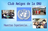 CLUB AMIGOS DE LA ONU. I.E.FAP. "RENÁN ELÍAS OLIVERA"