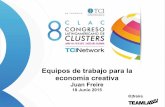 TCILatinAmerica15 Equipos de trabajo para la economía creativa