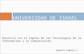 Universidad De  Israel 2   Presentacion