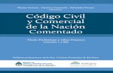 Código Civil y Comercial Comentado (artículo 1 al 400) Dirección Dra Marisa Herrera y otros
